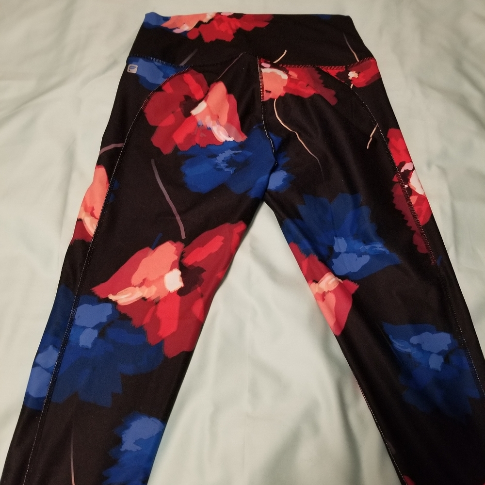 Fabletics Flower Print Leggings - Picture 3 of 3